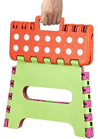 Honhoha Folding Step Stool | Lightweight Home Foldable Step Stool for Kids - Sturdy and Stable Folding Stool for Whole Family Indoor and Outdoor