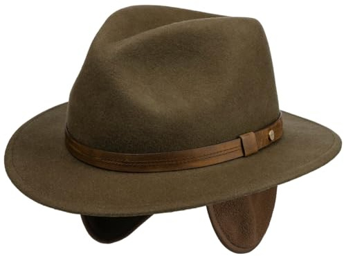 Stetson Traveller Wollhut Herren Winter mit Ohrenklappen