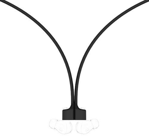 Geekria Bracelet magnétique Anti-Perte pour écouteurs sans Fil, Lanyard Sport en Silicone Souple, Pack 2, Compatible avec JBL Vibe Beam/Tune Flex/Tune 230NC TWS