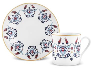KARACA Haliç Mug Set for 6 People, 80 ml