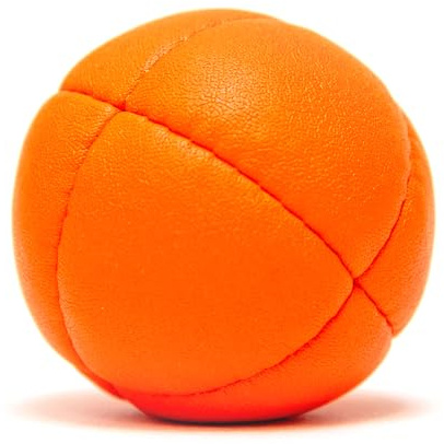 Jugglequip Infinity Jonglierball - Profi Jonglierbälle für Erwachsene | Handgemacht in der EU, entworfen von Profi-Jongleuren. Wasserfest, Premium-Leder & Grip-Textur. Mit Jonglier-App
