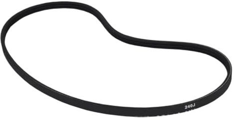 Rugnipw Correa Trapezoidal Correa Trapezoidal 240J PJ610 De 3/4/5/6/7/8 Nervaduras para Transmisión Motor RC Correas Transmisión para Moto(1Piece 4Ribs)