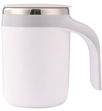 da caffè auto-mescolante, da viaggio con agitazione elettrica, alimentata a batteria, impermeabile, di grande capacità, per tè, cioccolata calda, caffè, uso quotidiano