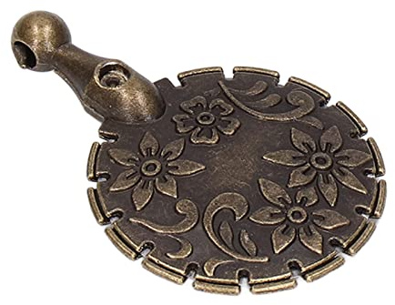 OVAQUIXI Yarn Cutter Pendant, Metal Vintage Thread Cutter Tool, Quick and Safe Cutting for Sewing Enthusiasts