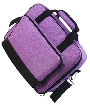 POXZSFX Premium Projector Bag With Large Capacity And Multiple Storage Pockets Projector Accessories On Go 1 Back Pocket Is Used To Store Other Accessories Storage Pouch Comes