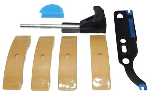 kit de courroie de distribution Tendeur de chaîne d'arbre à cames distribution, patins et joints pour VW Golf Beetle Pièces automobiles
