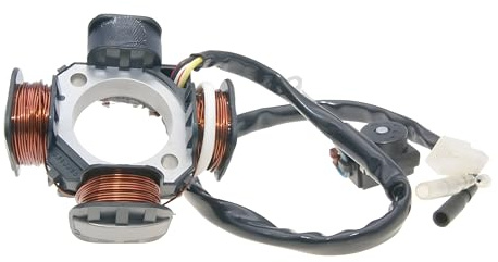 Lichtmaschine Stator für Pegasus Sky, Corona Sport, R50X, TGB 101, 203, 303 Bullet, Laser, Tapo | Kabelsatz, OEM 4300522, einbaufertig kompatibel mit Pegasus Sky II 50, Pegasus R50X 50, TGB R50X 50, TGB 101R 50, TGB 303R 50