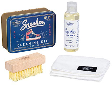 Gentlemen's Hardware Sneaker Cleaning Shoe Care Kit, Blue (Navy), One Size