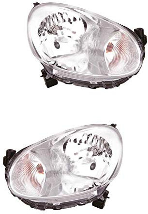 Halogen Scheinwerfer Set links & rechts Hauptscheinwerfer Frontscheinwerfer H4 für Model Micra IV K13 K13_