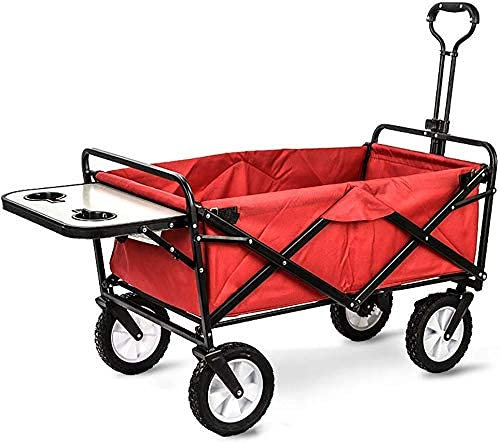 MTYLX Carrello Portaoggetti Multifunzionale,Carrello Della Spesa Multifunzione,Carrello da Campeggio Pieghevole da Giardino Design Piccolo Desktop Carrello Portaoggetti Di Capacità per Carrelli a Man