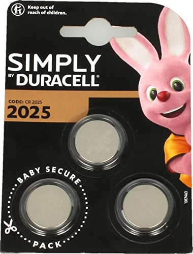 Duracell Lot de 3 piles spéciales 2025