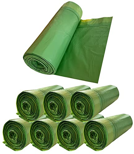 WELL HOME MOBILIARIO & DECORACIÓN 240 bolsas de basura con autocierre 40L capacidad cada una