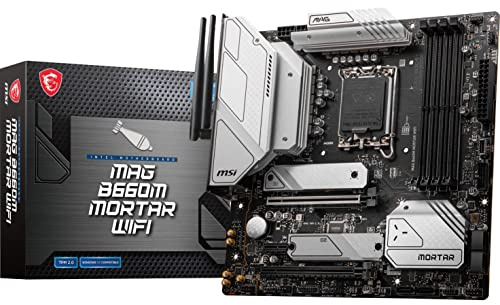 MSI MAG B660M Mortar WiFi Intel Gaming Mainboard