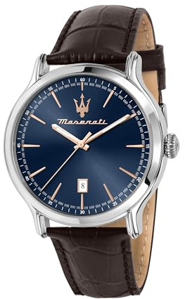 Maserati Epoca Herrenuhr, Uhrzeit und Datum, analog – 42 mm