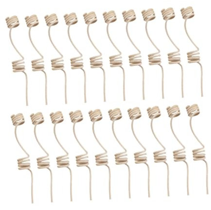 Cabilock 20St rattanstäbchen duftdiffusor Aromastäbchen Tierbiss-Ohrringe Anhänger für Armbänder ätherische öle Aroma Diffusor Schilf Diffusor-Sticks Aromatherapie ätherisches Öl Hölzern