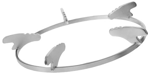 Gadpiparty Anneau Support Wok Fonte Antidérapant Pour Cuisinière Gaz Anneau Robuste Sans Bavures Compatible Poêles Support Stable Et Polyvalent Pour Usage Domestique Et Professionnel