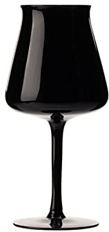 CHDWEY Kelch Ultrafine Goblet Pure Black Kristallglas Rotweinglas