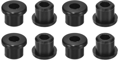 sourcing map Rubber Grommets 3/8(10mm) DH 1/4(6mm) ID Hole Plug 36Pcs | Top Hat Grommet,Black Silicone Rubber Hole Gasket,for Wiring, Automotive