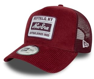New Era NE Patch Cord Trucker Adjustable Cap NE Logo Rot, Size:OneSize