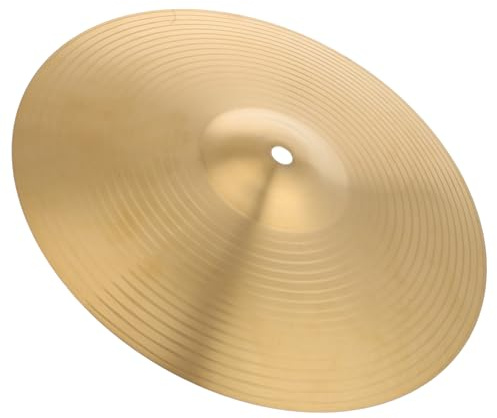 Alasum Platillo de Batería de Jazz de 12 Pulgadas, Metálico, Sonido Nítido, Suministro de Piezas de Repuesto, Accesorio Profesional para Instrumento Musical, Compatible Kits de Batería