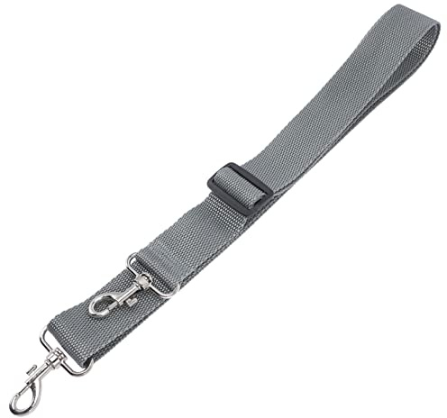 Verstellbarer Snare Drum Gürtel für Marschtrommel, Nylon, Silbergrau | Weiche Ausführung, Korrosionsbeständig, Leicht zu Ersetzen, für Snare Drum und Afrikanische Trommel