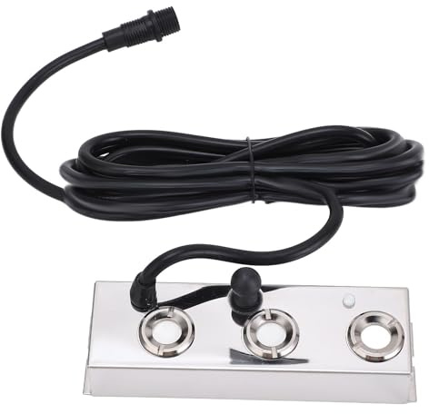 Grcfumo Maker di Nebbia ultrasonica, umidificatore a Nebbia Fresca ad ultrasuoni, umidificatore ad ultrasuoni, Lunghezza del Cavo 3 tetri 3 Teste 36v Fogger a Nebbia ad ultrasuoni