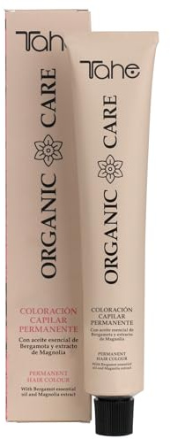 Tahe Organic Care Tinte Orgánico Permanente Extra cubriente para el cabello, Sin Amoniaco, 100 ml (5.00 extracubriente)