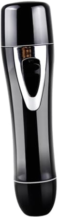 Mikinona Rasoir Électrique Pour Femmes Mini Portable Noir Sec Et Humide Tondeuse Épilatoire Visage Corps Sécurité Tête Rotative Facile à Nettoyer