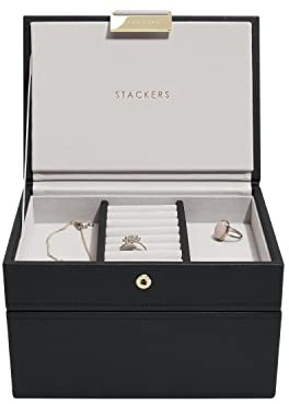 Stackers Schwarz Mini Schmuckschatulle -2