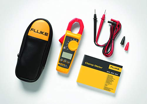 Fluke 325/F Stromzange, Hand-Multimeter Digital Cat III 600 V, Cat IV 300V Anzeige (Counts): 4000