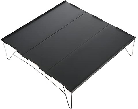 BESPORTBLE Klapptisch Aus Aluminium Camping-kochtisch Picknick-grilltisch Camping Beistelltisch Campingtisch Tisch Für Draußen Leichter Picknicktisch Niedriger Tisch Aluminiumlegierung