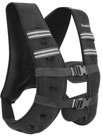 HMS KTO05 Workout Waistcoat mit 5 kg Neoprengewichten