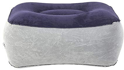 SANON Venenkissen Beinhochlagerungskissen, Aufblasbare Beinkissen, Beinerhöhungskissen für Reisen, Aufblasbares Fußkissen, Reisefußstützenkissen für Reisen Zuhause Fußkissen