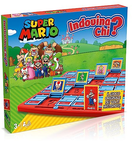 Winning Moves Indovina Chi? Super Mario Italiano Giochi Da Tavolo Per Due - Giochi Bambini 3 Anni E Giochi Da Tavolo Adulti. Memory Gioco Per Bambini E Adulti.