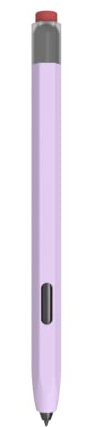 Love MEI Funda para Samsung Galaxy Tab S7/S7 FE/S8/S8+/S9/S9+/S9 Ultra S Pen, agarre liso antideslizante clásico funda de silicona para S7+/S8+/S9 Ultra S Pen (morado)
