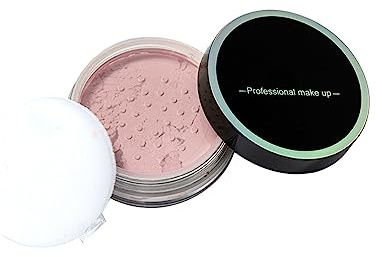 Fixing Face Setting Powder - Loose Powder Long Lasting Lightweight Face Powder - Oil Control Breathable Lighting Setting Powder - Makeup Powder for All Skin Types Face Make-up (03Light Pink)