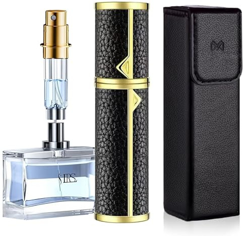 OSALALA Perfume Atomiser Travel Spray Bottle, 5ML Refillable Perfume Travel Bottle Easy to Refill Empty Atomisers Bottles for Purse, Handbag, Pocket and Luggage Gift