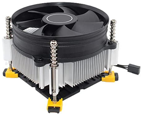 BaoFufc Radiador de CPU de 2000 RPM de volumen de aire de bajo ruido para ventilador de CPU LGA 115X/1200/1356 Socket Lga 1700 LGA 115x 1200 de perfil bajo
