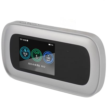 5G WiFi Mobile Hotspot, 5G WiFi Hotspot Mobile Hotspot Router Tragbares Reise-WLAN, Globale Kompatibilität, Bequeme Steuerung für 11