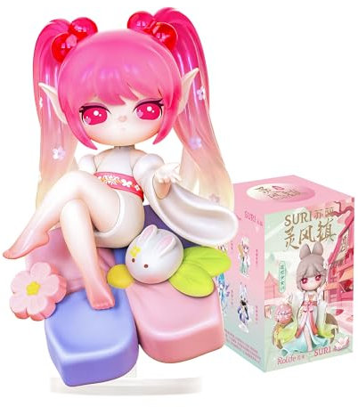 Rolife Action Figuren Antike Stadt Spielzeug Blind Box Niedliche Miniaturpuppen Sammelfiguren Geburtstagsgeschenke für Jugendliche Erwachsene