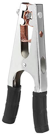 Morsetto per Cavo di Messa a Terra 800A, Ottone Nichelato, Affidabile, 9,4 * 3,9 Pollici, per Saldatrice