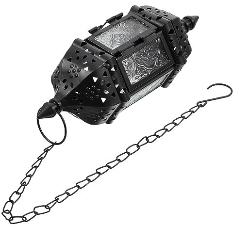 Ciieeo Hängender Kerzenhalter Metall Dekorativer Kerzenständer Vintage-Stil Teelichthalter Für