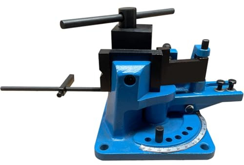 VEVOR Dobladora manual universal de 120 grados, alta capacidad de flexión y palanca de plegado extraíble