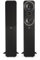 Q ACOUSTICS 3050i Floor Standing Speakers Pair Carbon Black - 2-way Reflex Enclosure, Bass Driver: 2 x 165 mm (6.5 in), Tweeter: 22 mm (0.9 in) - Tall Stereo/Surround Sound