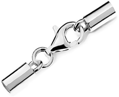 My-Bead cierre mosquetón partes extrema seguros de joyería Ø 3.5mm plata de ley 925 para pulseras y cadenas 3mm DIY