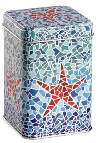 TEA SHOP - Lata Orígenes Estrella 100g - Recipiente para Conservar el Té - Accesorios para té o infusiones