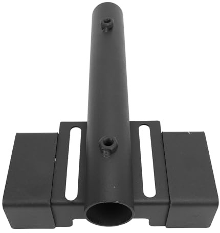 HELEVIA Truck Flag Pole Mount, Metal Sturdy Punch Free Flag Holder for 1.3in Flagpole, with No Drill Installation for Pickup Truck