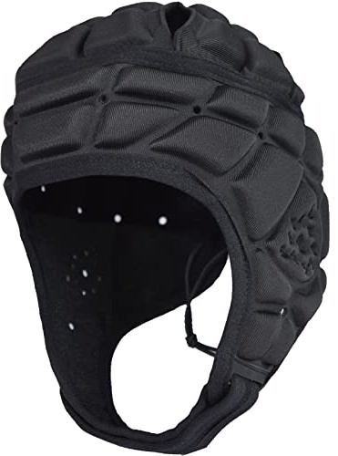 Bohope Youth Flag Football Helmet Soft Padded Headgear Rugby Headguards Shell