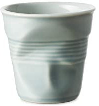 REVOL - Gobelet froissé Bleu Mistral 8cl