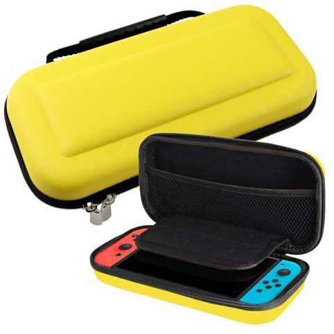 MisFun Housse de Transport pour Console Switch et OLED Étui 10 Cartouches